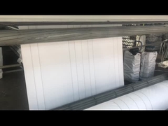 하얀 관모양 PP 제직한 직물은 PP 빅 백을 위한 120개 폭을 도금하지 않았습니다